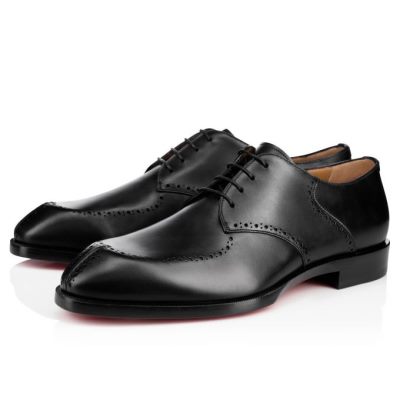 Zapatos Derby A Mon Christian Louboutin Hombre - Negros - 3180736B182